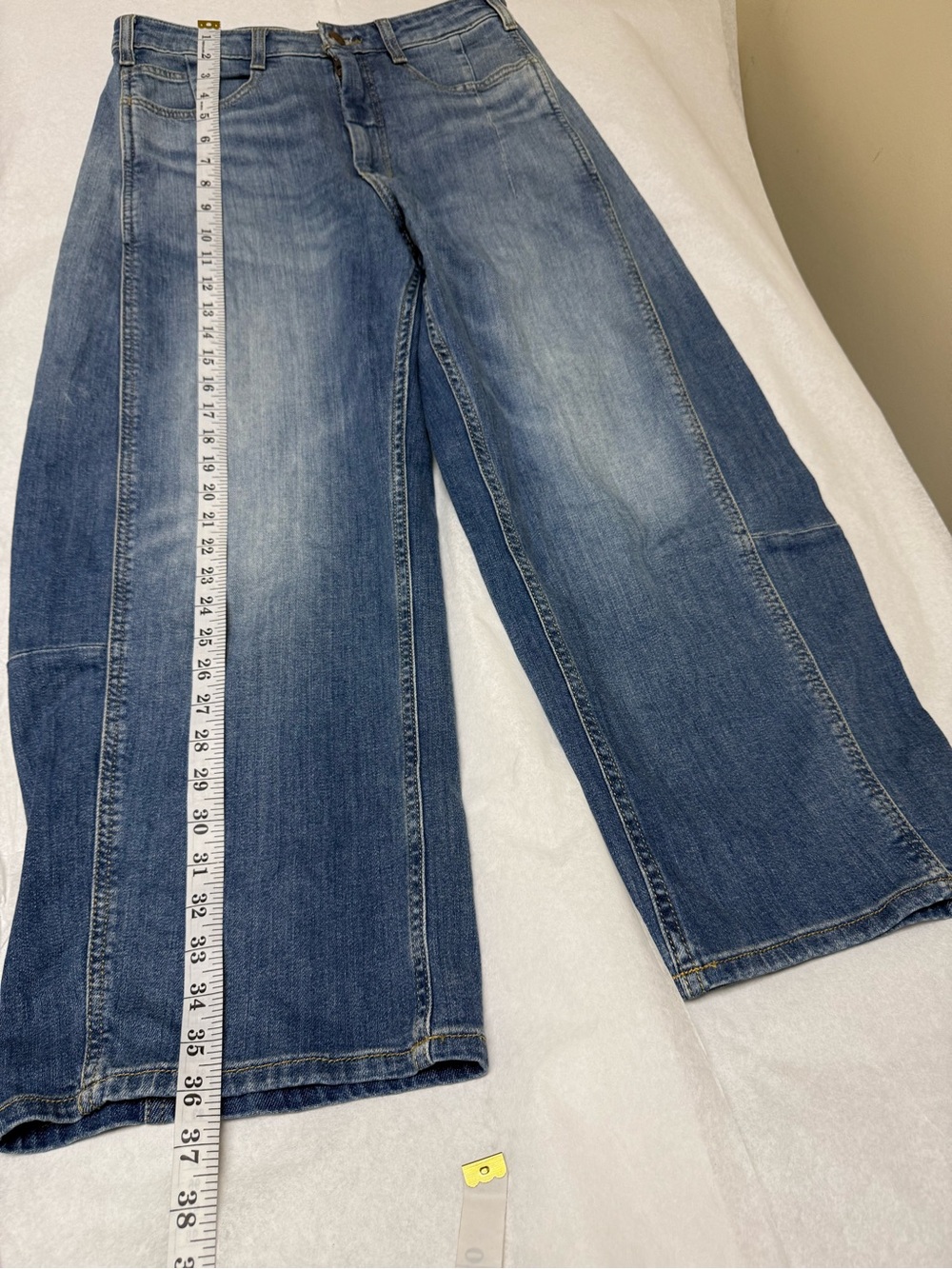 Pilcro Kenna Mid-Rise Heritage Barrel Jeans 🔵 - Picture 9 of 14